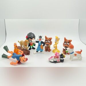 Mixed Lot Of McDonald’s Happy Meal Toys Disney Mario DC Scooby Looney Tunes READ